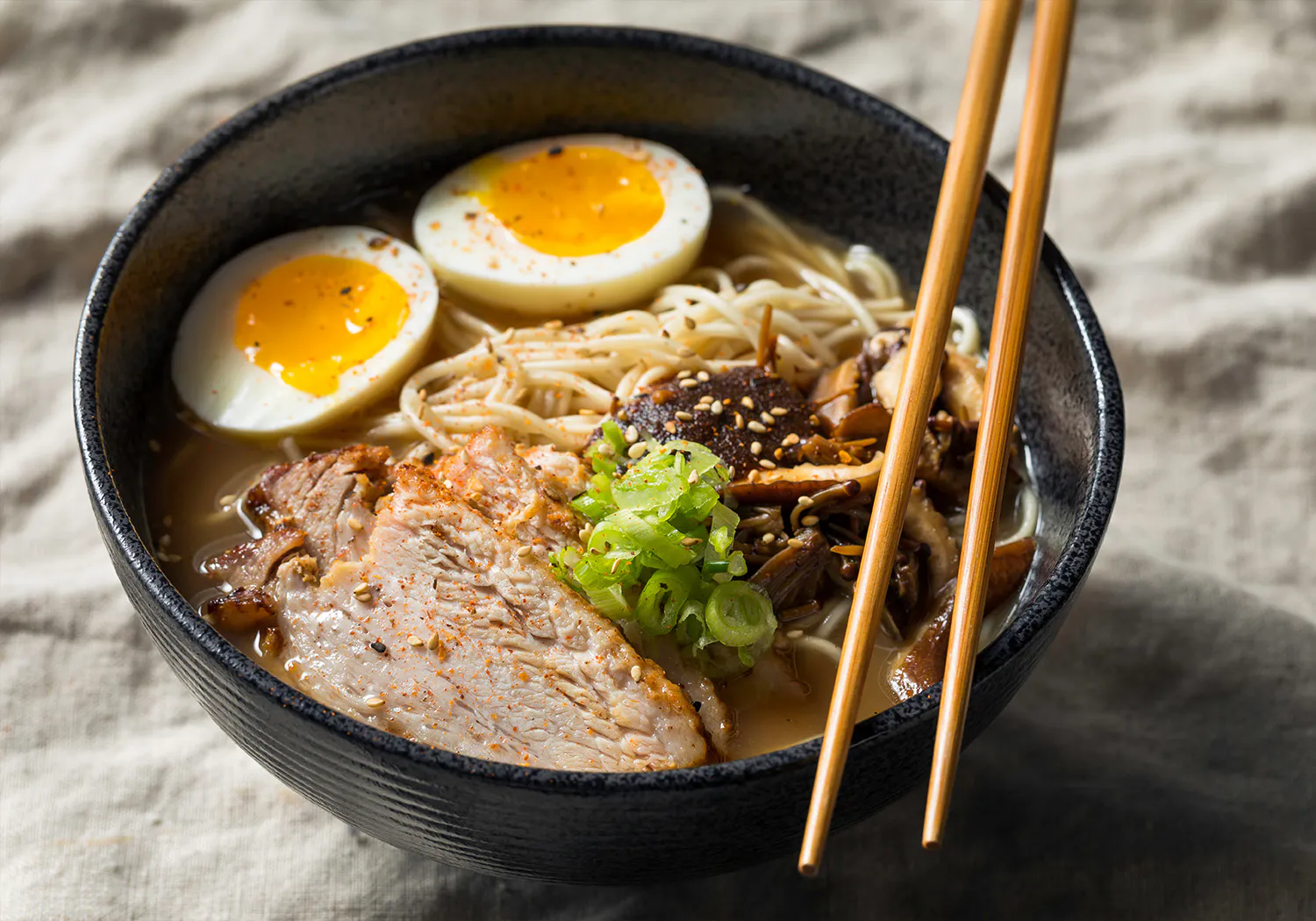 Tonkotsu Ramen at Hokkaido Ramen House, Japanese Restaurant in Loveland